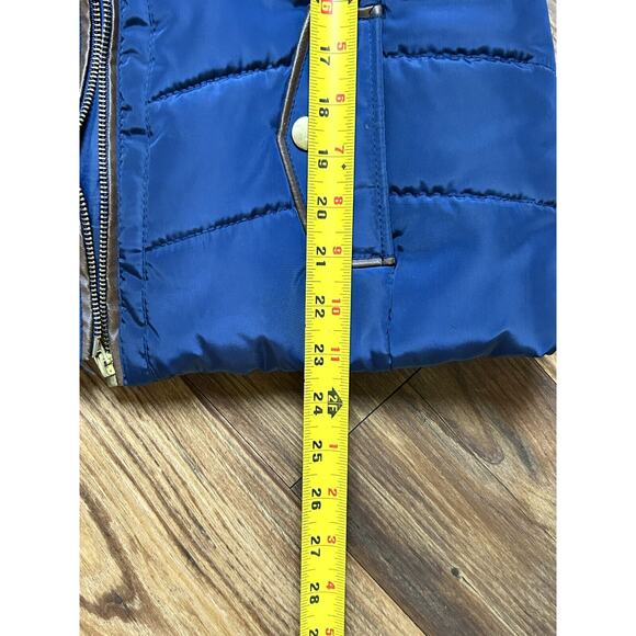 Miss London LONDON Girl’s/Women’s Navy Puffer Coat‎ SIZE(MEDIUM) - Picture 5 of 14